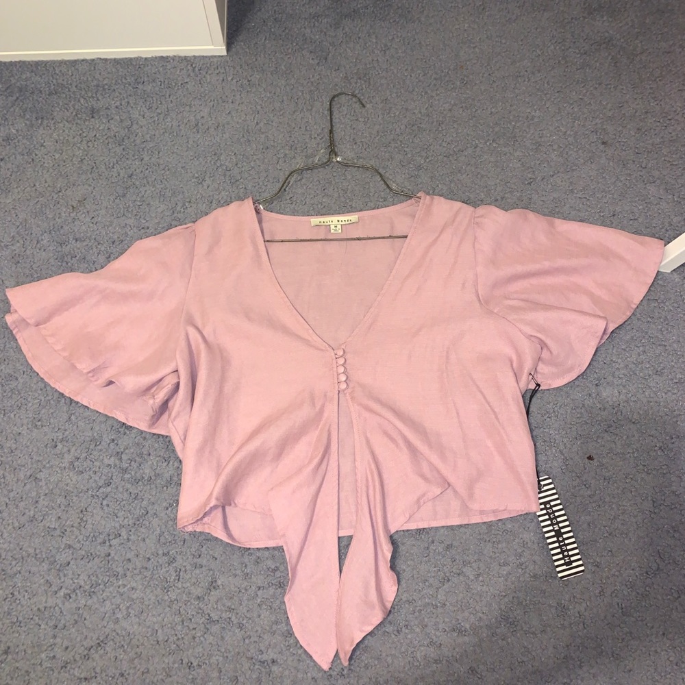 Pink top